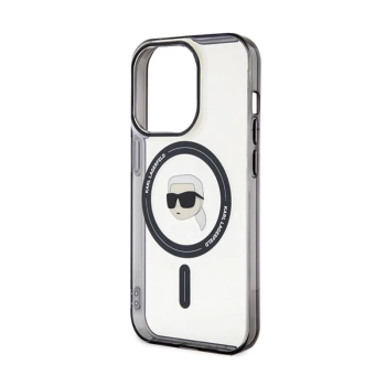 Karl Lagerfeld IML Karl Head MagSafe - Etui iPhone 15 Pro Max (przezroczysty)