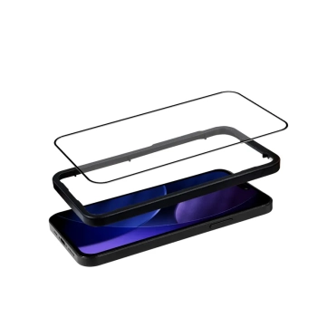 Crong 3D Armour Glass - Szkło hartowane iPhone Air + ramka instalacyjna
