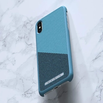 Nordic Elements Saeson Freja - Materiałowe etui iPhone Xs Max (Petrol)
