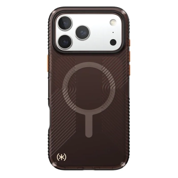 Speck Presidio Lux Grip MagSafe - Etui iPhone 17 Pro Max (Luxury Shade Matte / Orange)