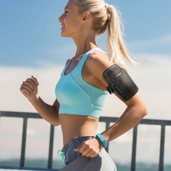 Spigen A702 Dynamic Shield Armband - Etui / Sportowa opaska na ramię na smartfon do 6.9