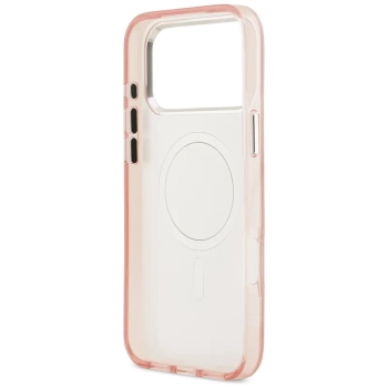 Karl Lagerfeld IML Aquarelle Choupette & Logo MagSafe - Etui iPhone 17 Pro Max (różowy)