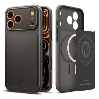 Spigen Thin Fit Mag MagSafe - Etui do iPhone 17 Pro Max (Gunmetal)