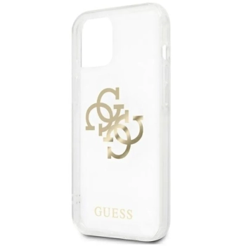 Guess 4G Big Logo Charm Gold- Etui iPhone 13 mini (złoty charms)
