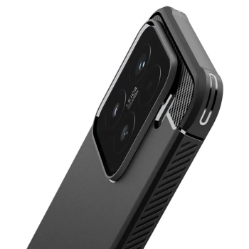 Spigen Rugged Armor - Etui do Xiaomi 15 (Matte Black)