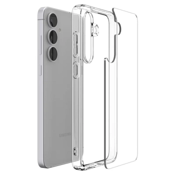 Spigen Ultra Hybrid - Etui do Samsung Galaxy S25 FE (Crystal Clear)