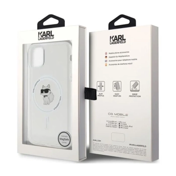 Karl Lagerfeld IML Choupette MagSafe - Etui iPhone 11 (przezroczysty)