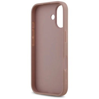 Guess Fixed Glitter Big 4G - Etui iPhone 17 (różowy)