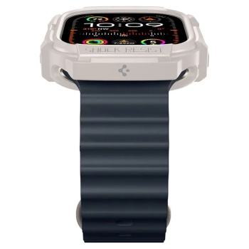 Spigen Rugged Armor - Obudowa do Apple Watch Ultra 1/2 49 mm (Dune Beige)