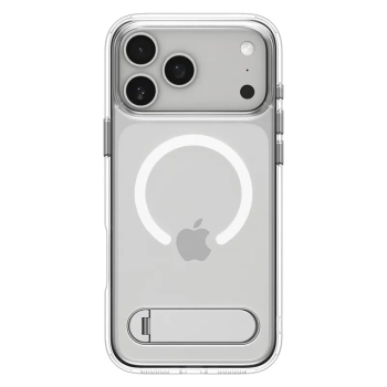 Spigen Ultra Hybrid S Mag MagSafe - Etui do iPhone 17 Pro (Clear/White)