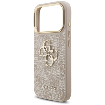 Guess 4G Big 4G Classic Logo - Etui iPhone 17 Pro (różowy / złoty)