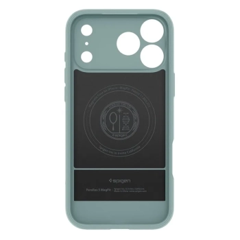 Spigen Parallax S Mag MagSafe - Etui do iPhone 17 Pro Max (Sage Green)