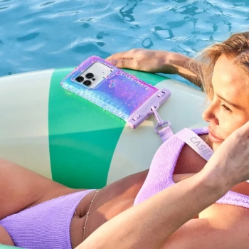 Case-Mate Waterproof Floating Pouch - Etui wodoodporne do smartfonów (Soap Bubble)