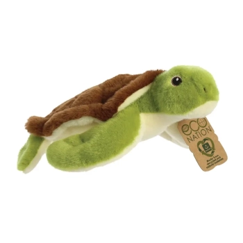 Eco Nation - Pluszowa maskotka / przytulanka Żółw Morski 27 cm Eco-Friendly
