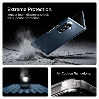 Spigen Tough Armor Pro Mag MagSafe - Etui do Samsung Galaxy Z Fold 7 (Metal Slate)
