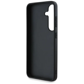 Guess Grained Big 4G Logo Small Classic Logo - Etui do Samsung Galaxy S25+ (różowy)