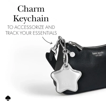 Kate Spade New York Charm Keychain - Etui ochronne brelok do Apple AirTag (Star)