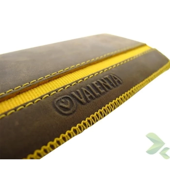 Valenta Pocket Stripe Vintage - Skórzane etui wsuwka (brązowy)