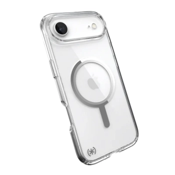 Speck Presidio Perfect Clear MagSafe - Etui iPhone Air (Clear / Silver)