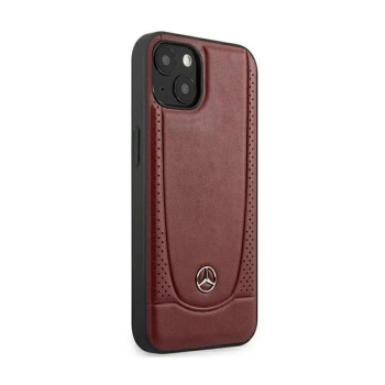 Mercedes Leather Urban Line - Etui iPhone 15 (czerwony)