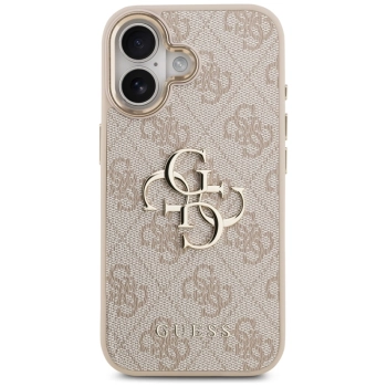 Guess 4G Big 4G Classic Logo - Etui iPhone 17 (różowy / złoty)