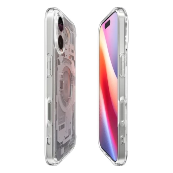 Spigen Ultra Hybrid Mag MagSafe - Etui do iPhone 17 (Zero One White)