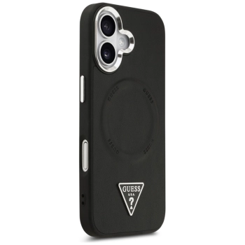 Guess Triangle Logo MagSafe - Etui iPhone 17 (czarny)