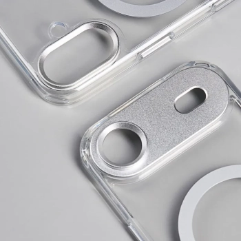 Moshi iGlaze MagSafe - Etui iPhone 17 Pro Max (Luna Silver)