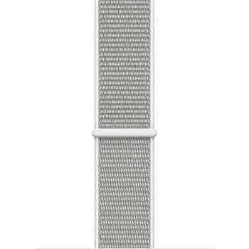 Crong Nylon - Pasek sportowy do Apple Watch 44/45/46/49 mm (Silver Grey)