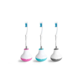 Quirky Bobble Brush - Timer do mycia zębów z uchwytem (niebieski)
