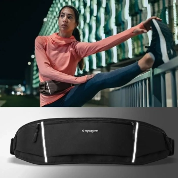 Spigen A710 Dynamic Shield Waist Bag - Saszetka sportowa / nerka na smartfon do 6.9