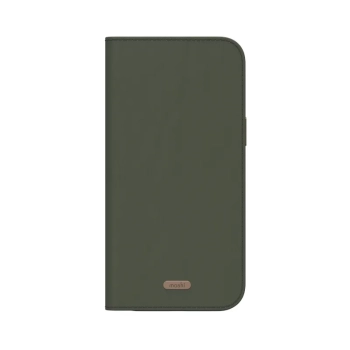 Moshi Overture MagSafe - Skórzane etui 3w1 z klapką iPhone 17 Pro Max (Moss Green)