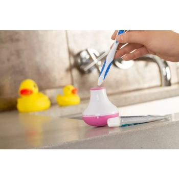 Quirky Bobble Brush - Timer do mycia zębów z uchwytem (niebieski)