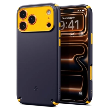 Spigen Nano Pop Hybrid Mag MagSafe - Etui do iPhone 17 Pro (Blueberry Navy)