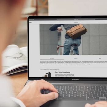 Moshi Umbra - Folia ochronna na ekran MacBook Air 13.6