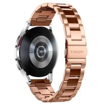 Spigen Modern Fit Band - Bransoleta do Samsung Galaxy Watch 4 / 5 / 5 Pro / 6 (Różowe złoto)
