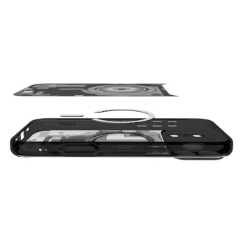 Spigen Ultra Hybrid Mag MagSafe - Etui do iPhone 17 Pro (Zero One Black)