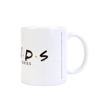 Friends - Kubek ceramiczny w pudełku prezentowym 350 ml (Biały)