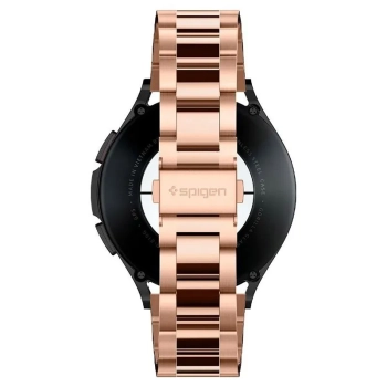 Spigen Modern Fit Band - Bransoleta do Samsung Galaxy Watch 4 / 5 / 5 Pro / 6 (Różowe złoto)