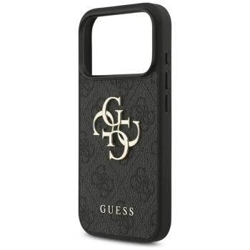 Guess 4G Big Logo - Etui iPhone 17 Pro (czarny)