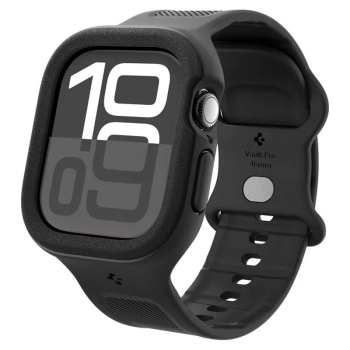 Spigen Vault Pro - Pasek z obudową do Apple Watch 10 46 mm (Matte Black)