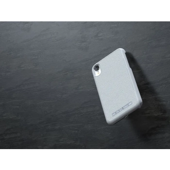 Nordic Elements Original Idun - Materiałowe etui iPhone XR (Light Grey)