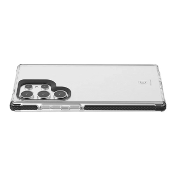 Cellularline Tetra Force Strong Guard - Etui Samsung Galaxy S24 Ultra z powłoką MICROBAN (przezroczysty)