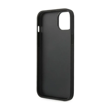 Ferrari Leather Stamp Sides - Etui iPhone 14 Plus (Czarny)