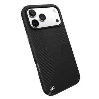 Speck Presidio2 Grip MagSafe - Etui iPhone 17 Pro Max (Black / Slate Grey / White)
