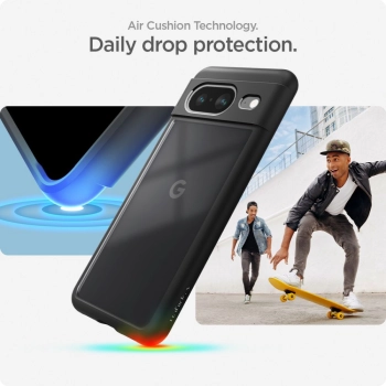 Spigen Ultra Hybrid - Etui do Google Pixel 8 (Czarny)