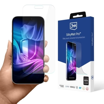 3mk Silky Matt Pro - Matowa folia ochronna do iPhone 17 Pro