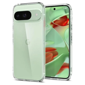 Spigen Ultra Hybrid - Etui do Google Pixel 9 / 9 Pro (Crystal Clear)