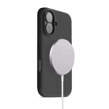 Crong Color Cover Magnetic - Etui MagSafe iPhone 17 (czarny)