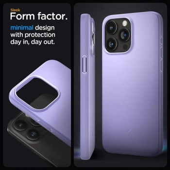 Spigen Thin Fit - Etui do iPhone 15 Pro (Fioletowy)